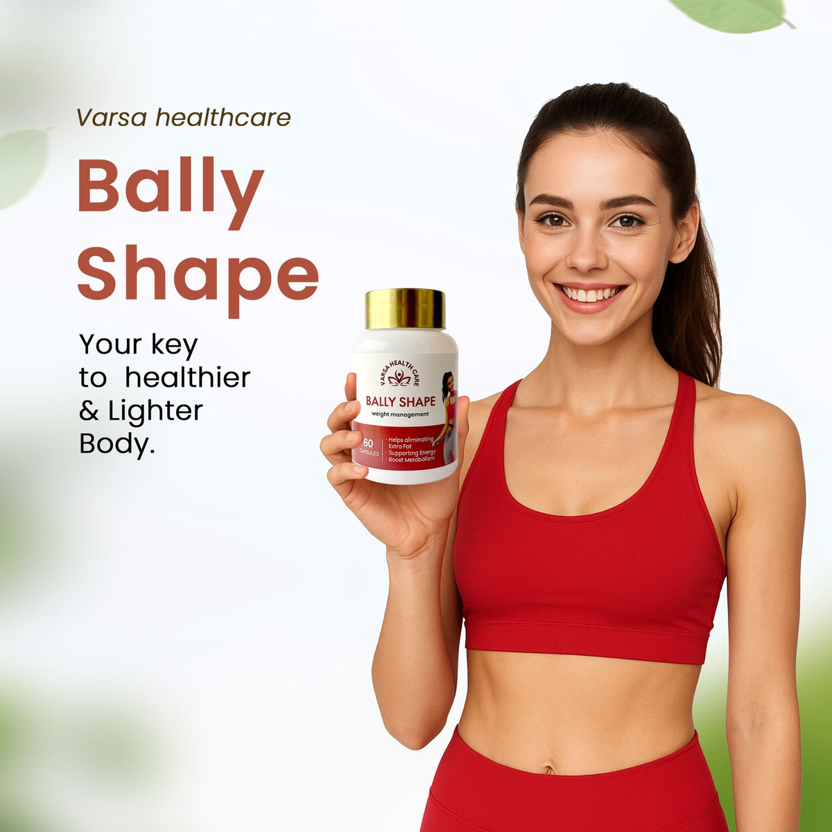 Varsa Health Care Bally Shape – Weight Management Capsules (60 Capsules)